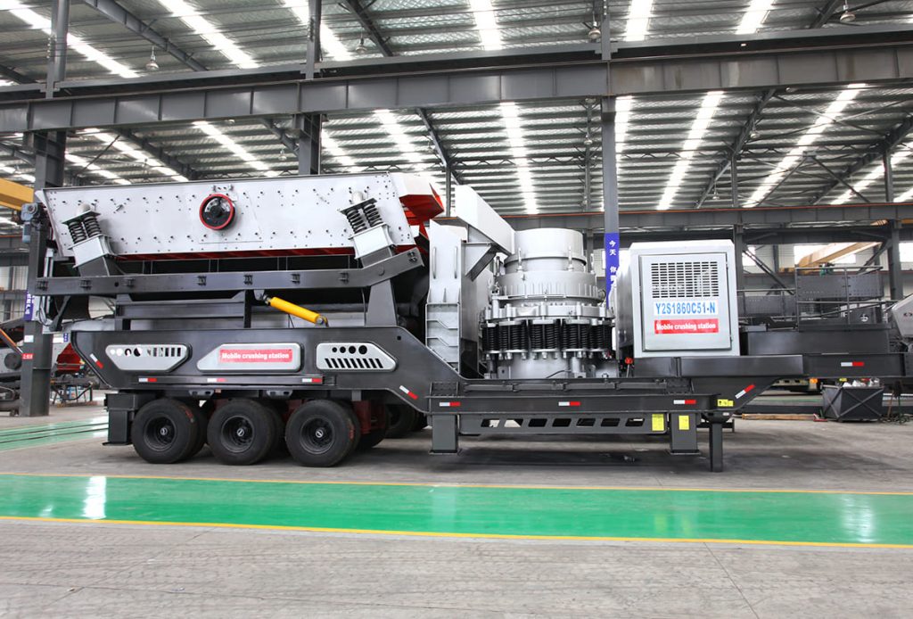 K Wheel-type Mobile Crusher