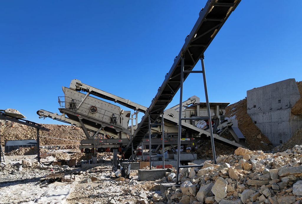 Usine de concasseur de minerai de cuivre