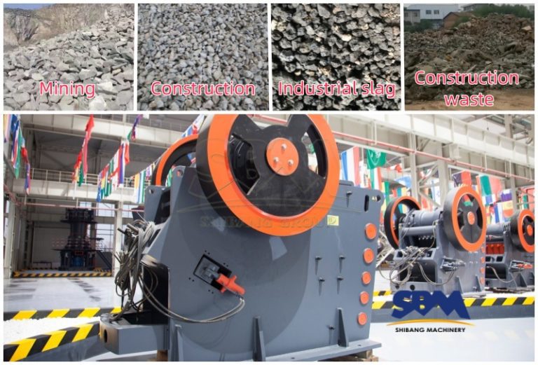 What is the role of jaw crusher in rock crusher?