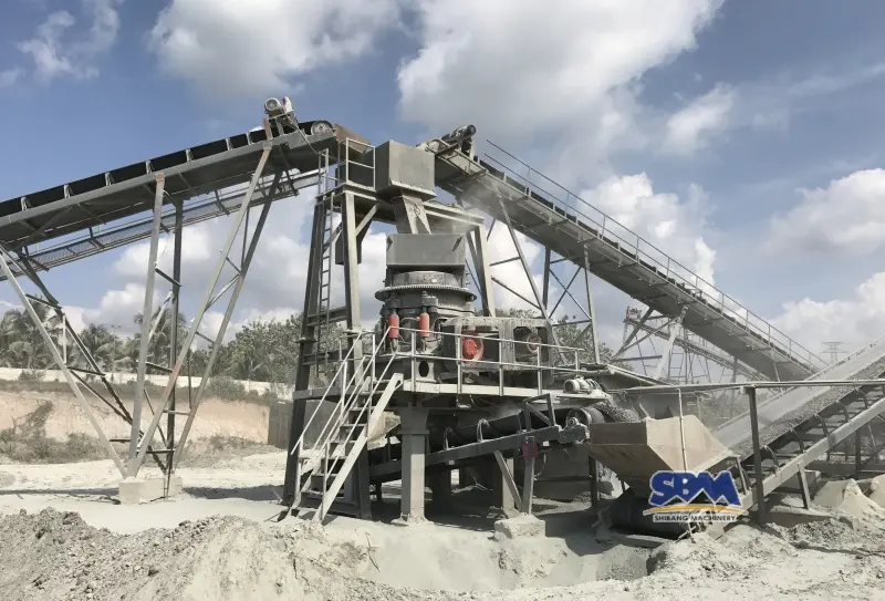 Application of high-efficiency stone crusher in aggregate production