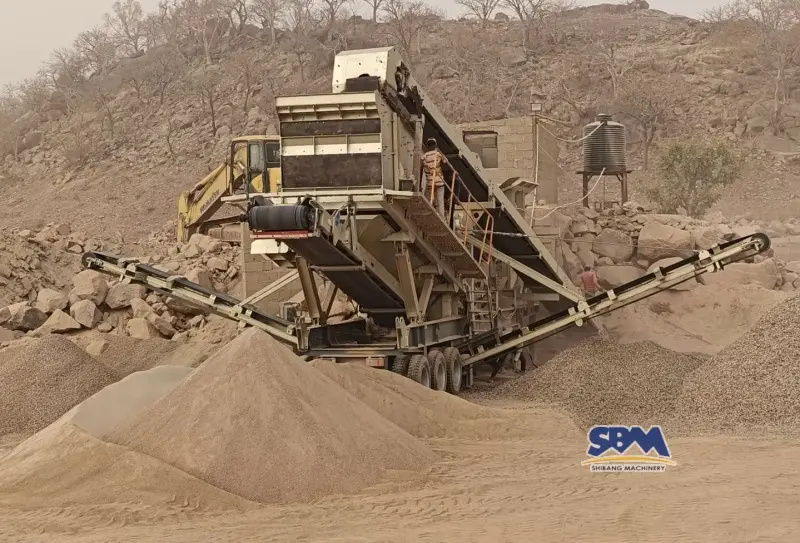 Application of high-efficiency stone crusher in aggregate production