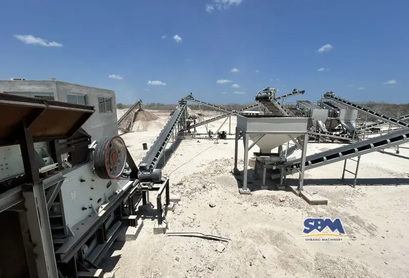 300tph Limestone Crushing Production Line