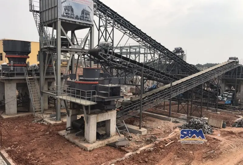 500tph Sand And Gravel Aggregate Production Line