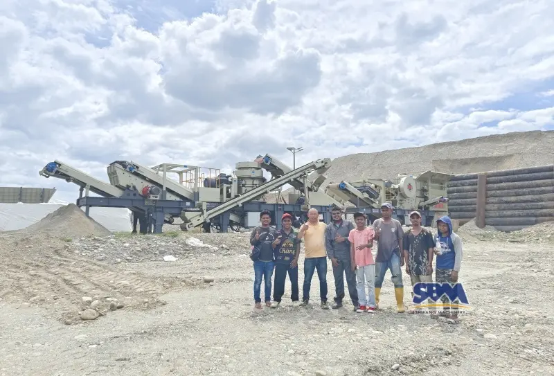 Mobile Stone Crusher Pebble