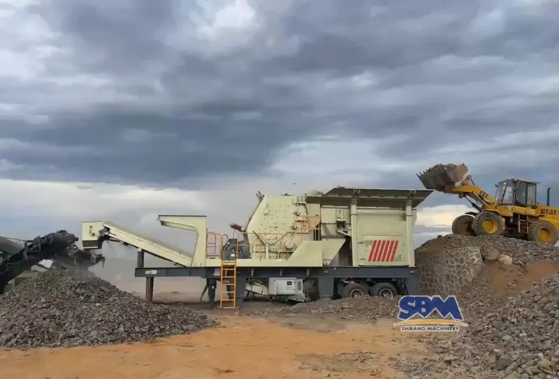 Portable Rock Crusher for Limestone