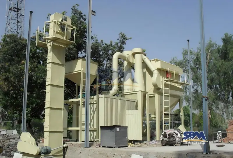 Crushed Calcite Grinding Mill