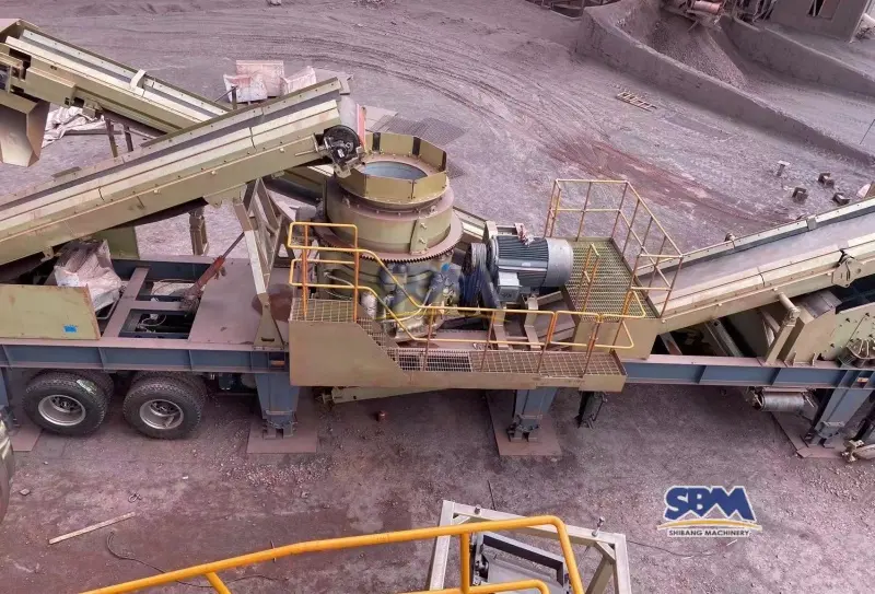 Iron Ore Mobile Crusher