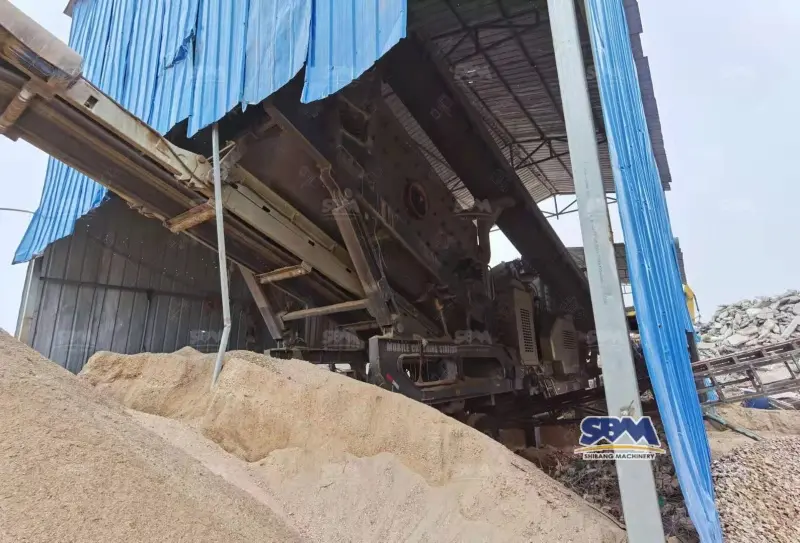 Mobile Crushing Plant-For Construction Waste Recycling