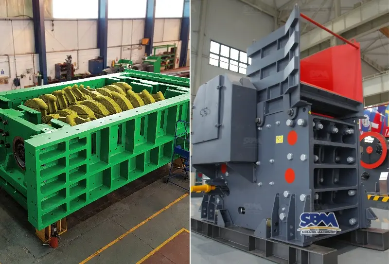 Shredder vs Crusher