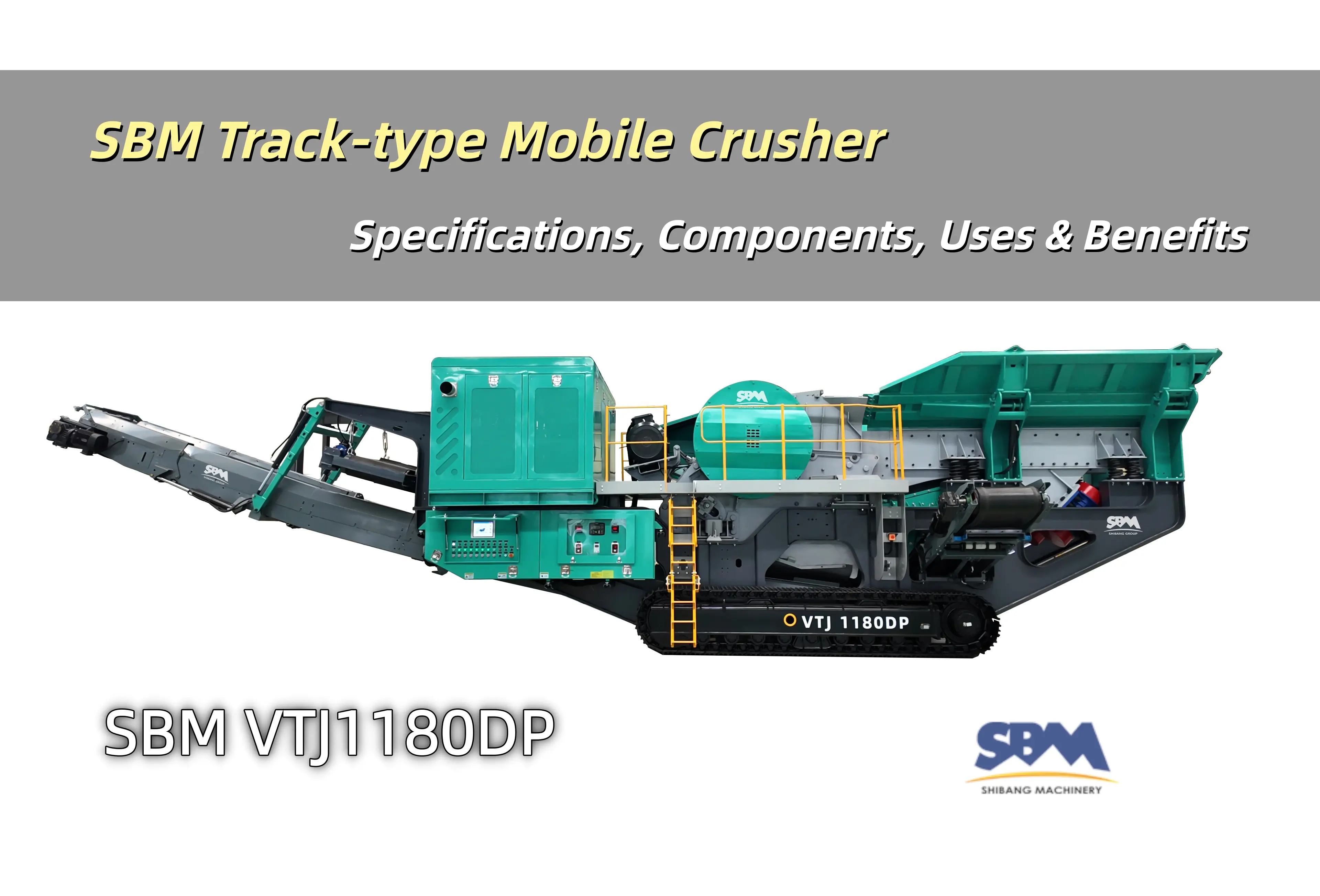 كسارة متنقلة من النوع المسار SBM