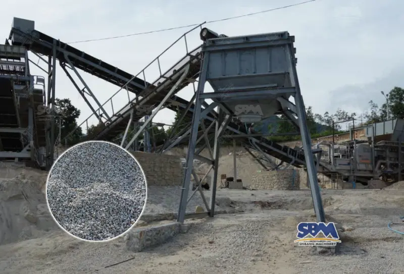 Mobile Concrete Crushing Plant