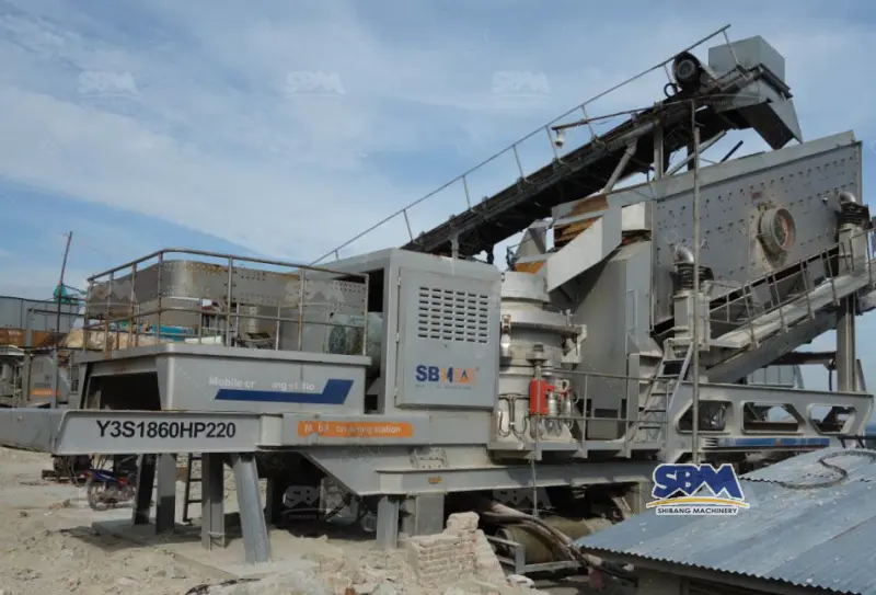 Mobile Cone Concrete Crusher