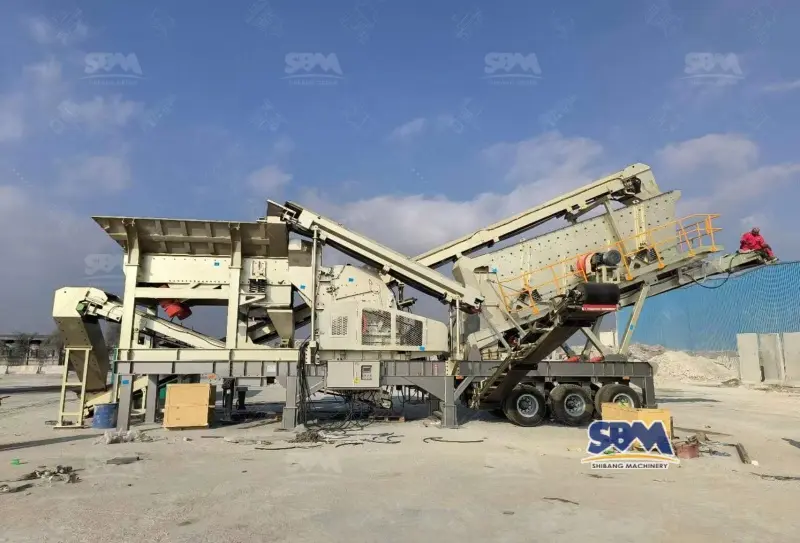 Mobile Impact Crushing Plant