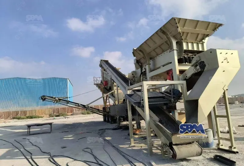 Mobile Impact Crushing Plant