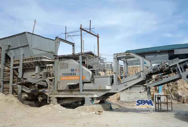 Mobile Jaw Concrete Crusher