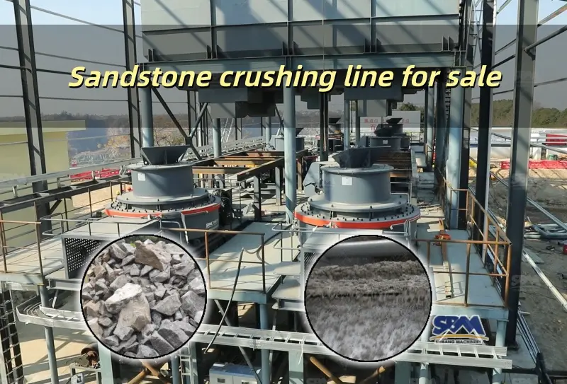 Sandstone Crushing Line For Sale