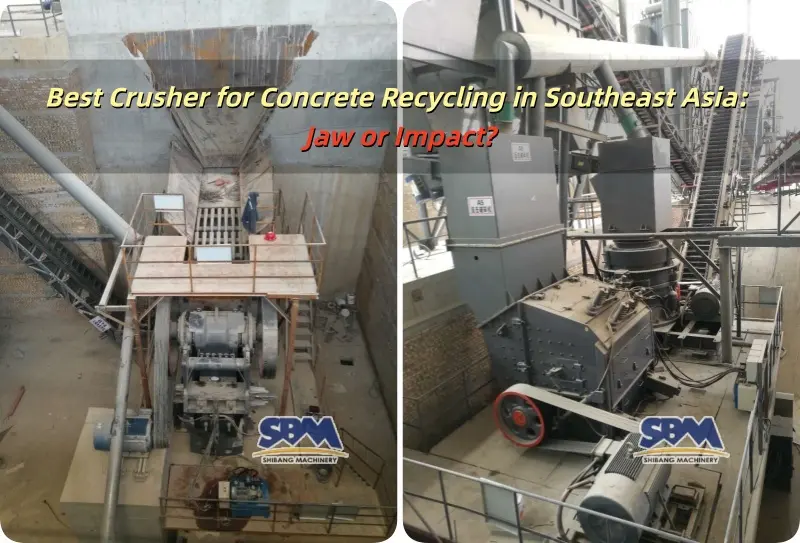Best Crusher for Concrete Recycling Jaw or Impact