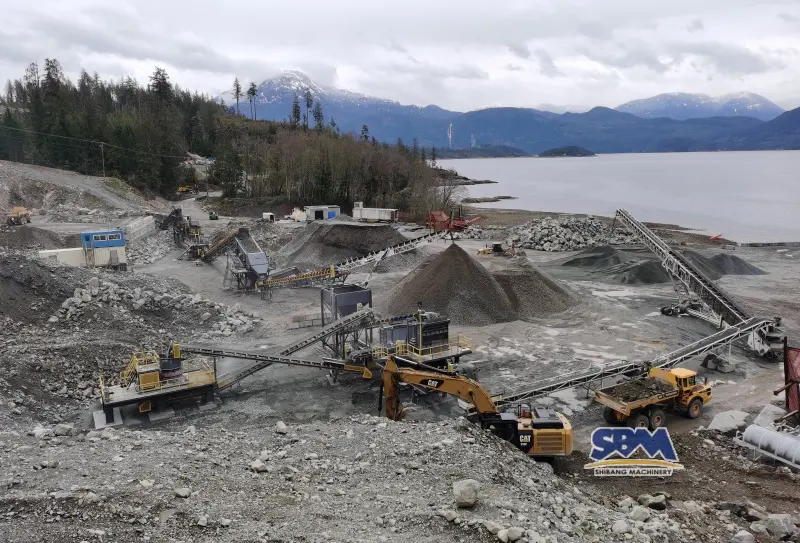 Granite Crushing Plant for Highway Aggregates