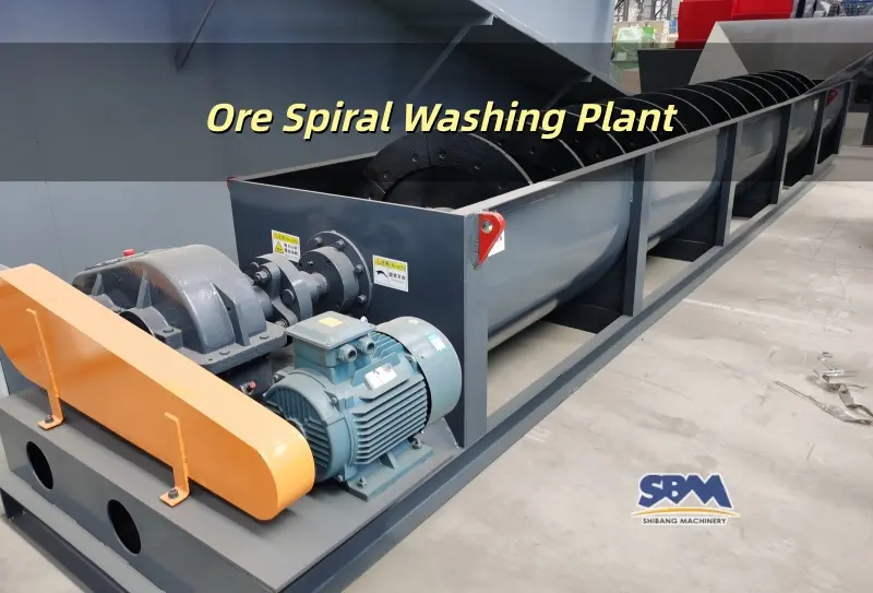 Ore Spiral Washing Plant